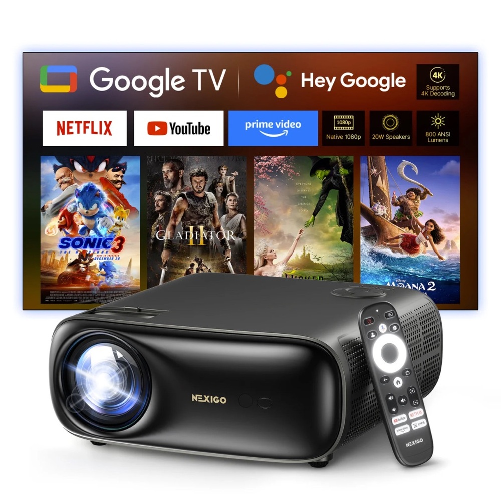 Black Projector without Remote